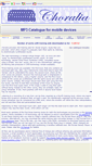 Mobile Screenshot of choralia.net