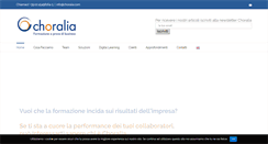 Desktop Screenshot of choralia.com